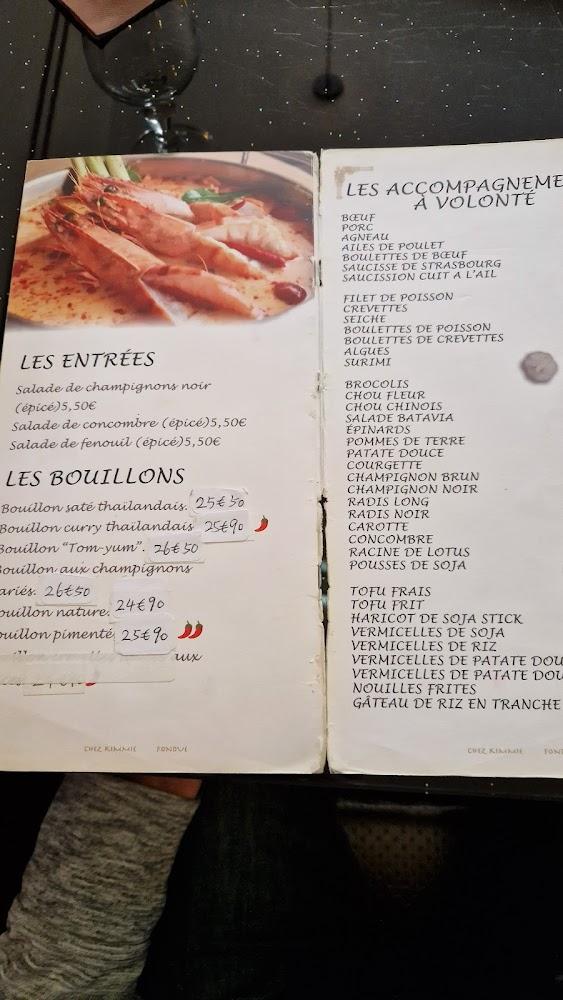 Kimmie - Menu Image 4